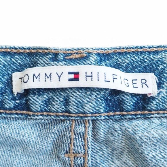 Tommy Hilfiger Vintage Y2K Light Wash Relaxed Fit Jeans Women's 6 x 31 - Picture 7 of 12